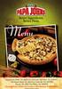 Papa John's Pizza - Menu 1